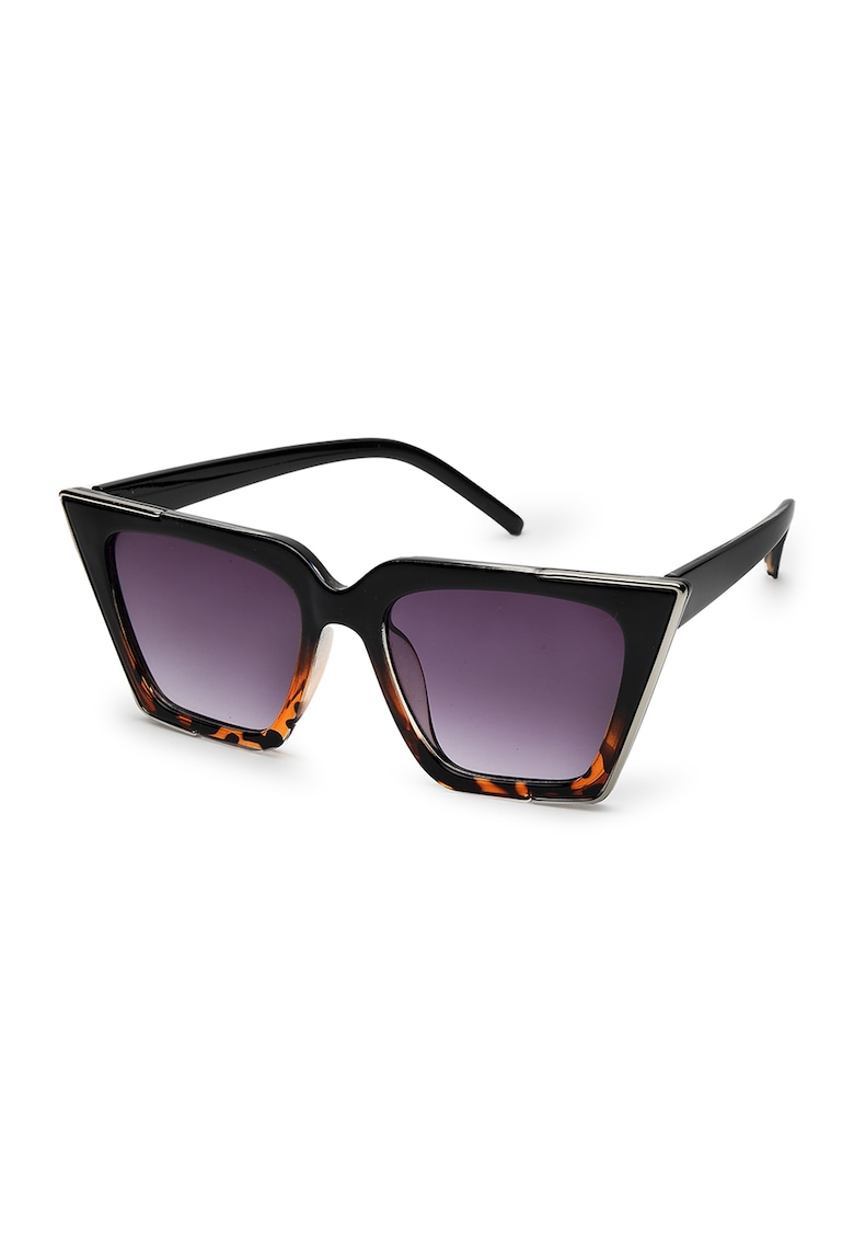 Ochelari de soare cat-eye cu model in degrade