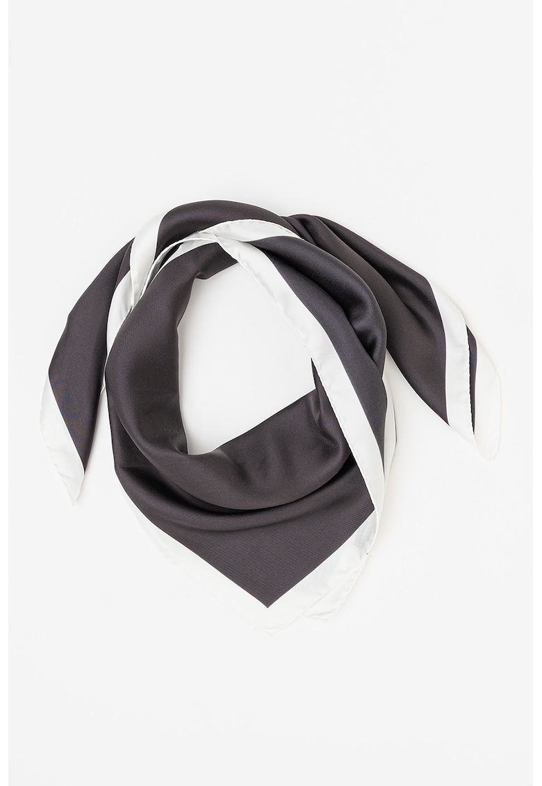 Esarfa de matase cu logo