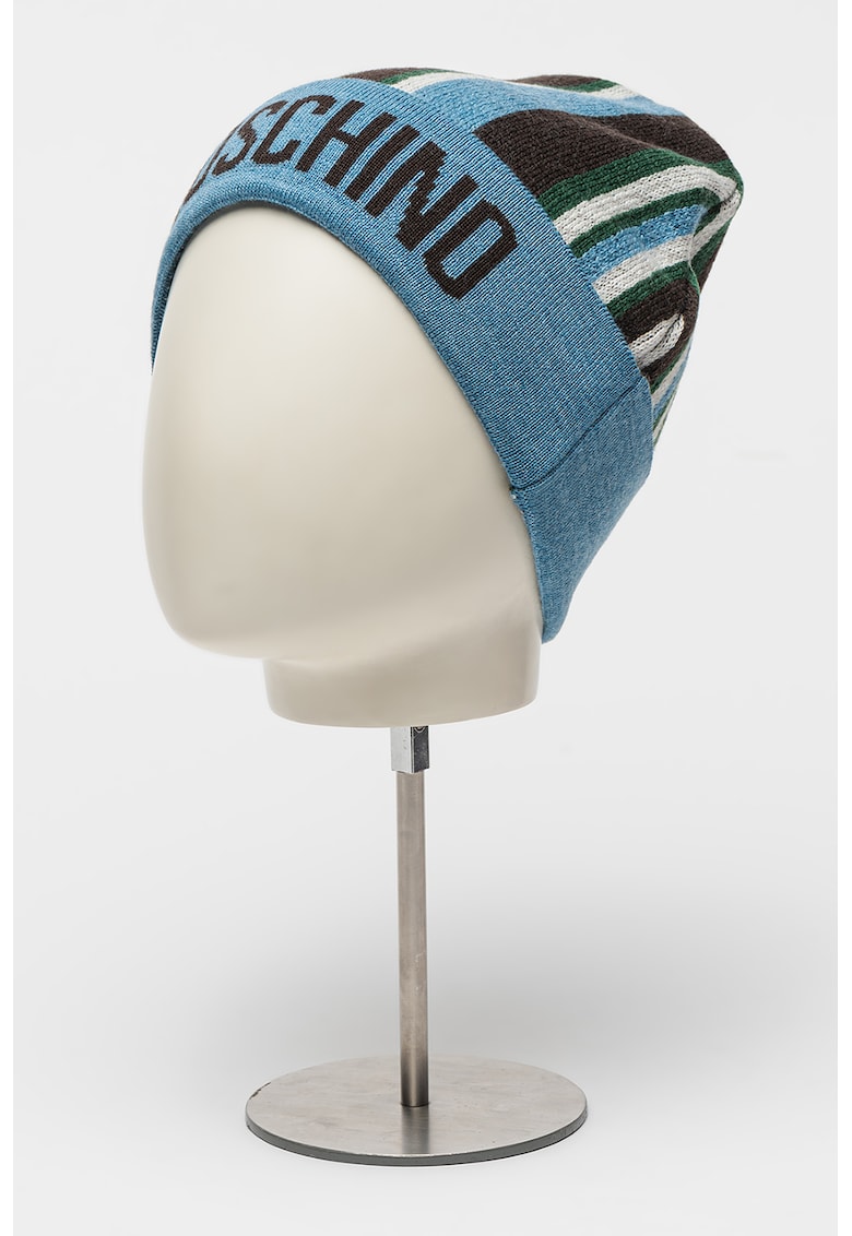 Caciula lana cu model logo