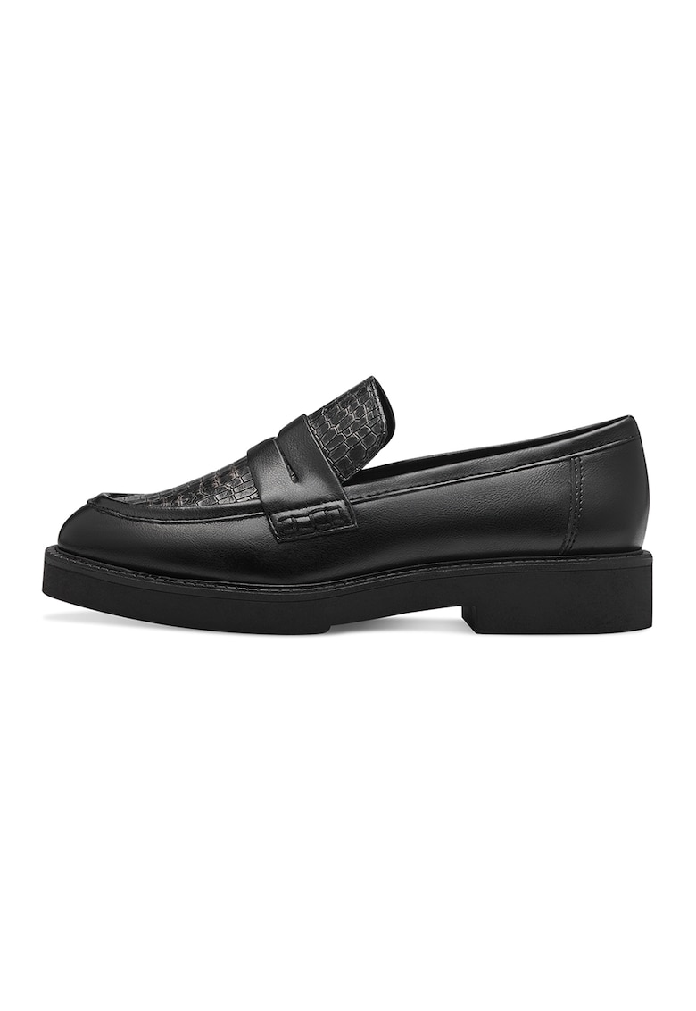 Pantofi loafer de piele ecologica