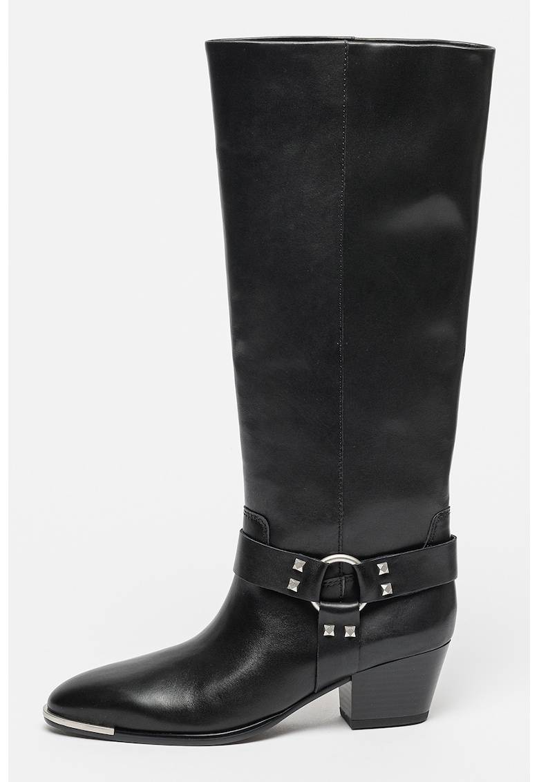 Cizme de piele inalte pana la genunchi Faith Cizme de piele inalte pana la genunchi Faith