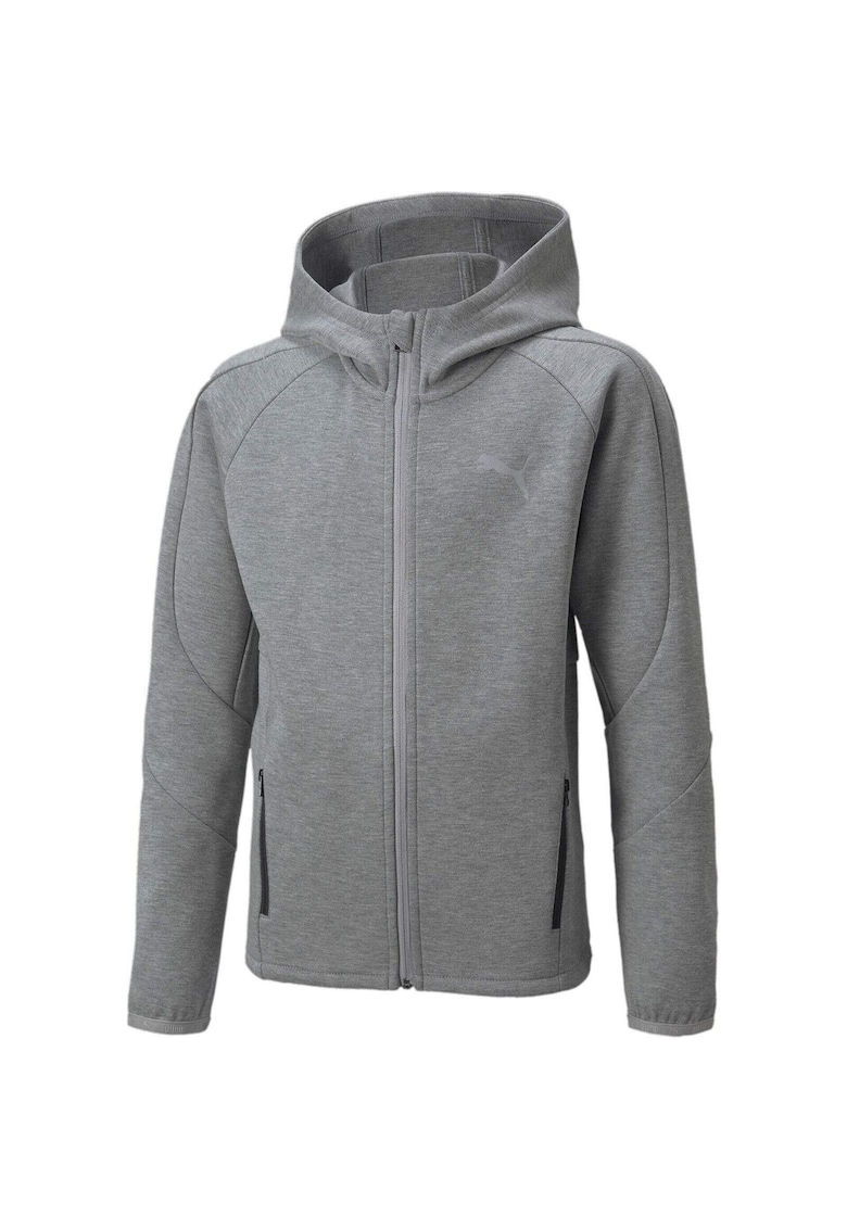 Hanorac copii  Evostripe Full-zip Hoodie Dk B Hanorac copii  Evostripe Full-zip Hoodie Dk B