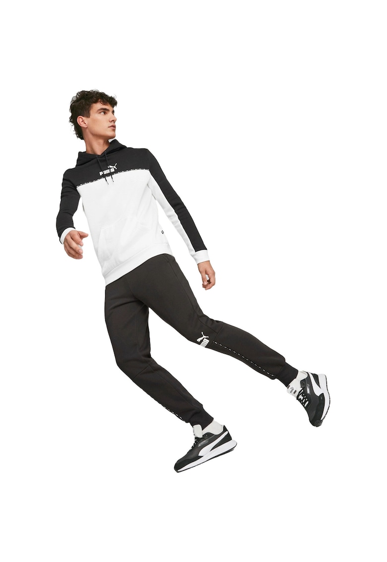 Pantaloni barbati  Ess Block X Tape Sweatpants Fl Cl B