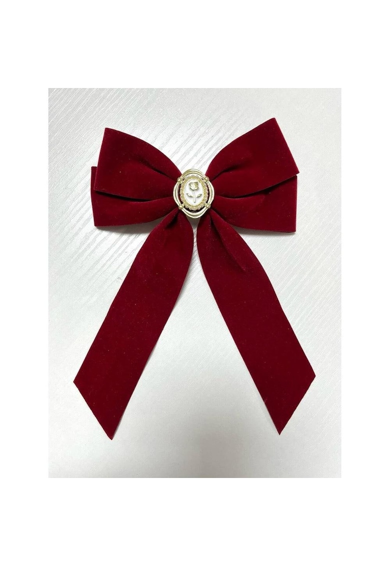 Funda de par - rosie - din catifea - cu perla - Astri C10