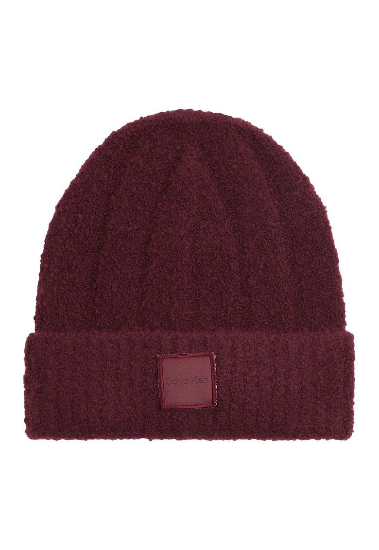 Caciula pufoasa din amestec de lana