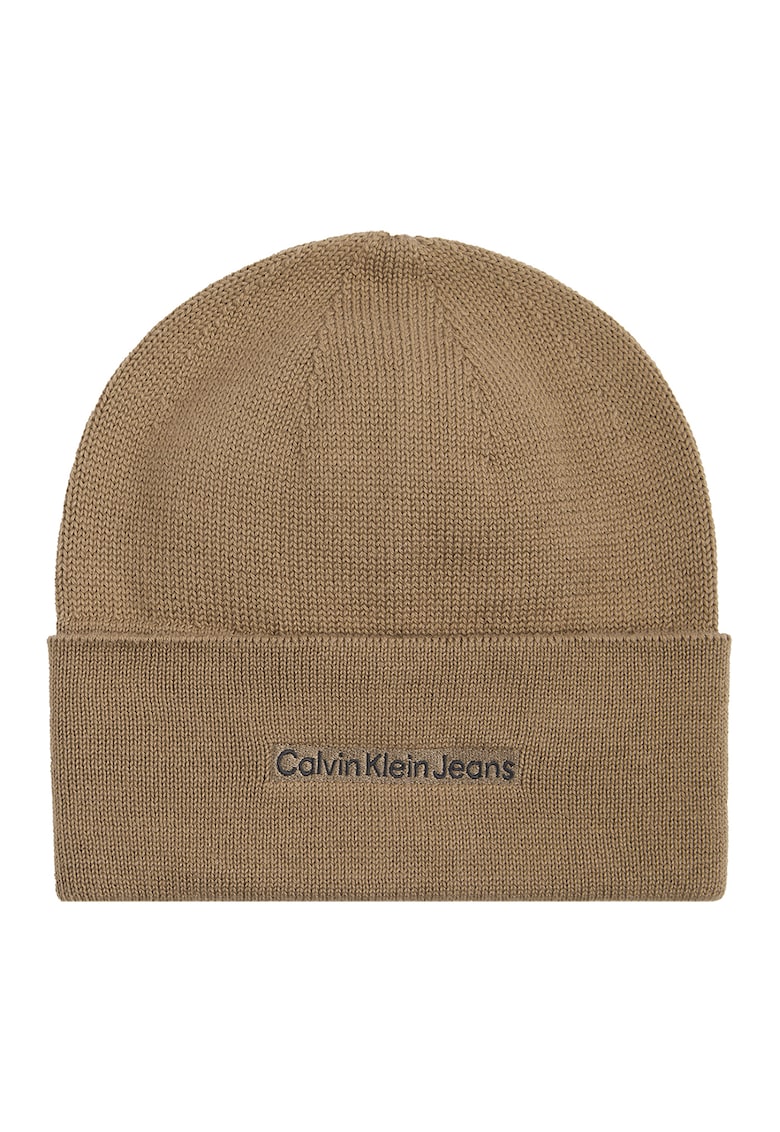 Caciula din amestec de bumbac cu terminatie rulata