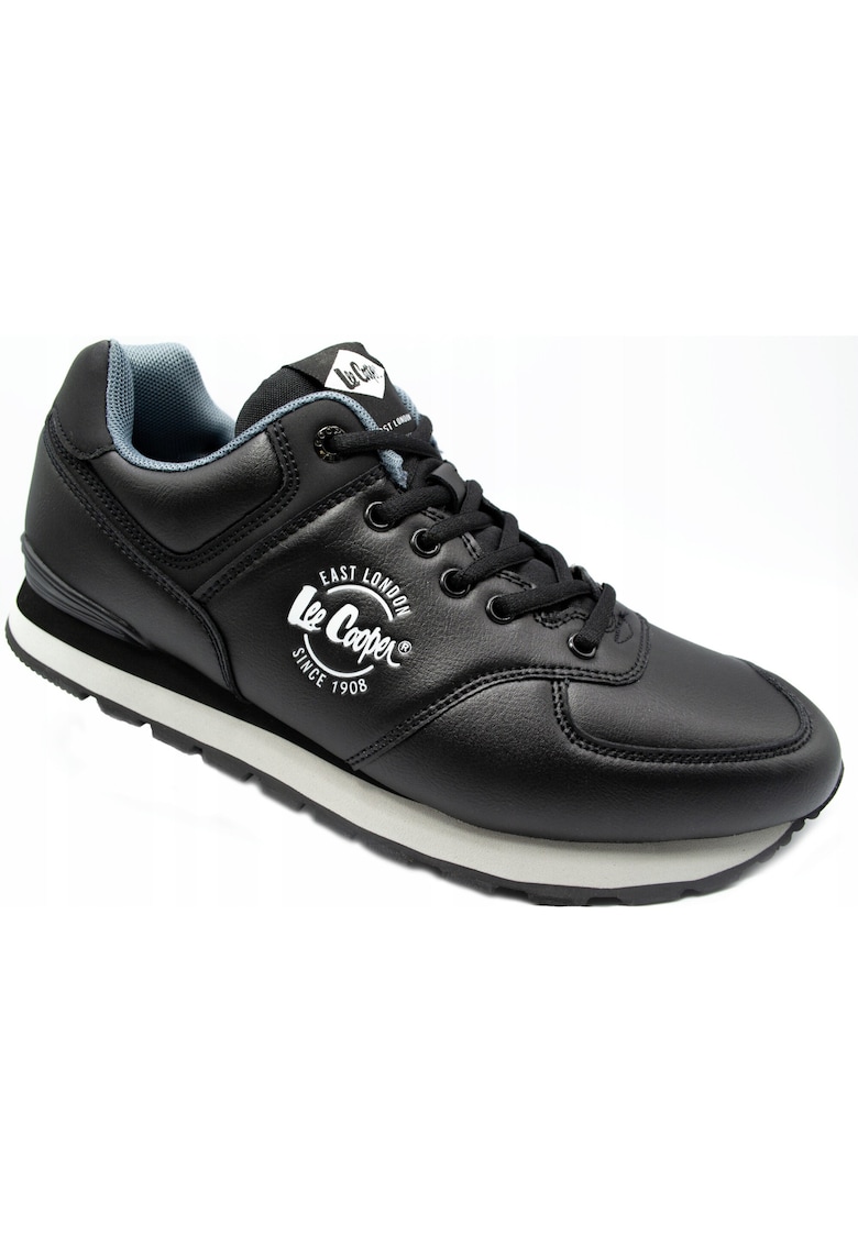 Pantofi sport barbatesti - Marimea 43 (Brant:28cm) - joase - Talpa din cauciuc antiderapant TR - sireturi - Negru