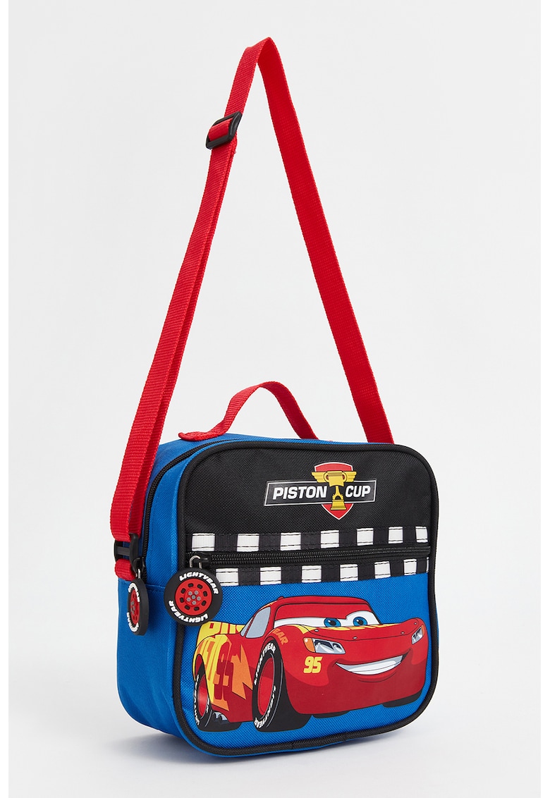 Geanta crossbody cu imprimeu cu Lightning McQueen