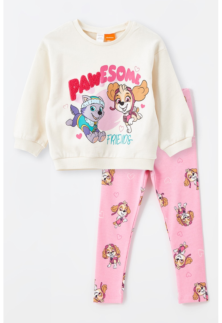 Set de colanti si bluza de trening Paw Patrol