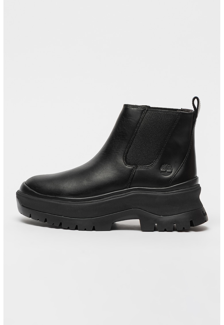 Timberland Ghete Chelsea de piele Roxie Lane - Negru