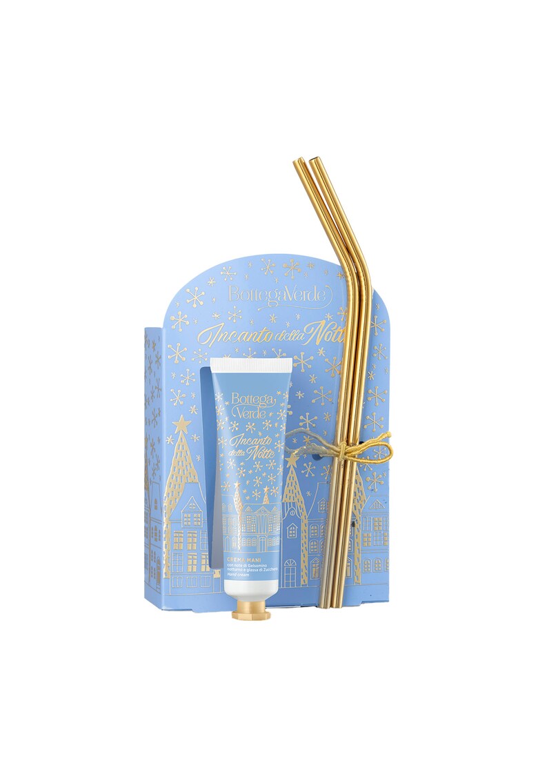 Set crema de maini si paie metalice - Incanto della notte - 30ML -