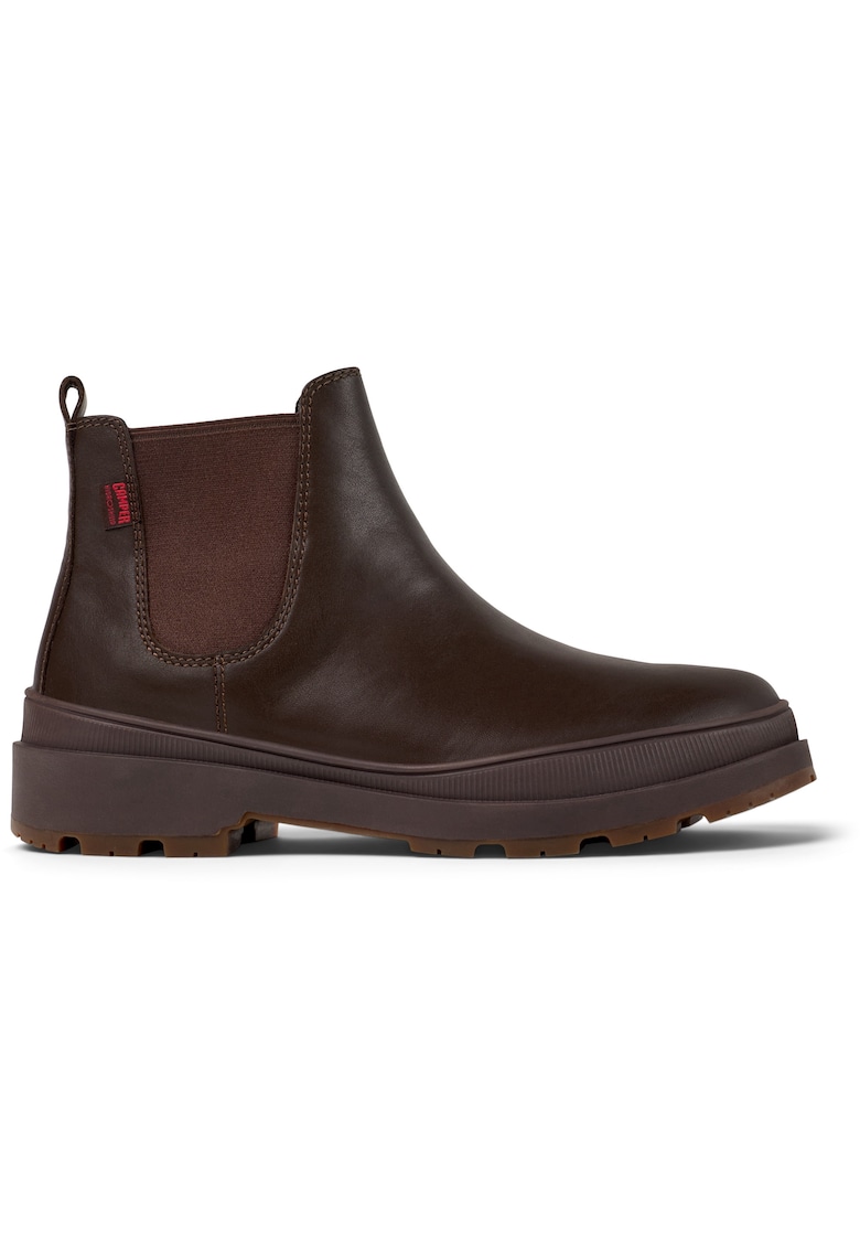 Ghete Chelsea de piele Brutus Trek Brown