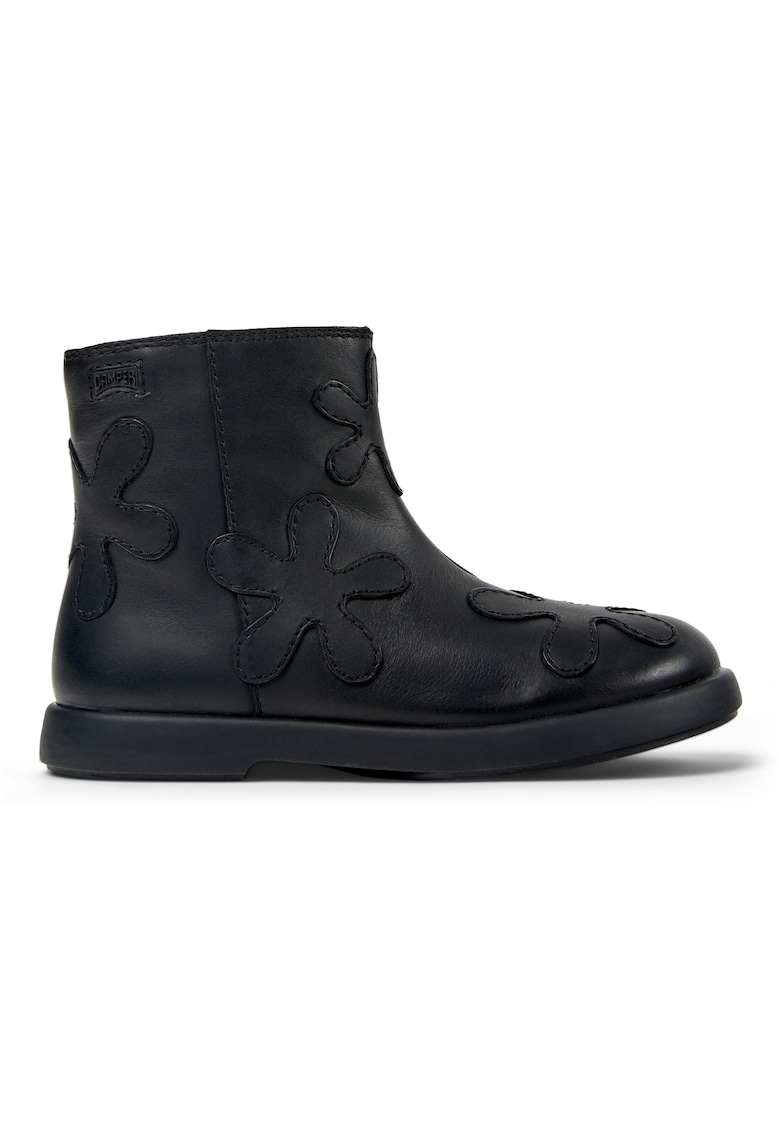 Ghete de piele Duet Twins - Negru