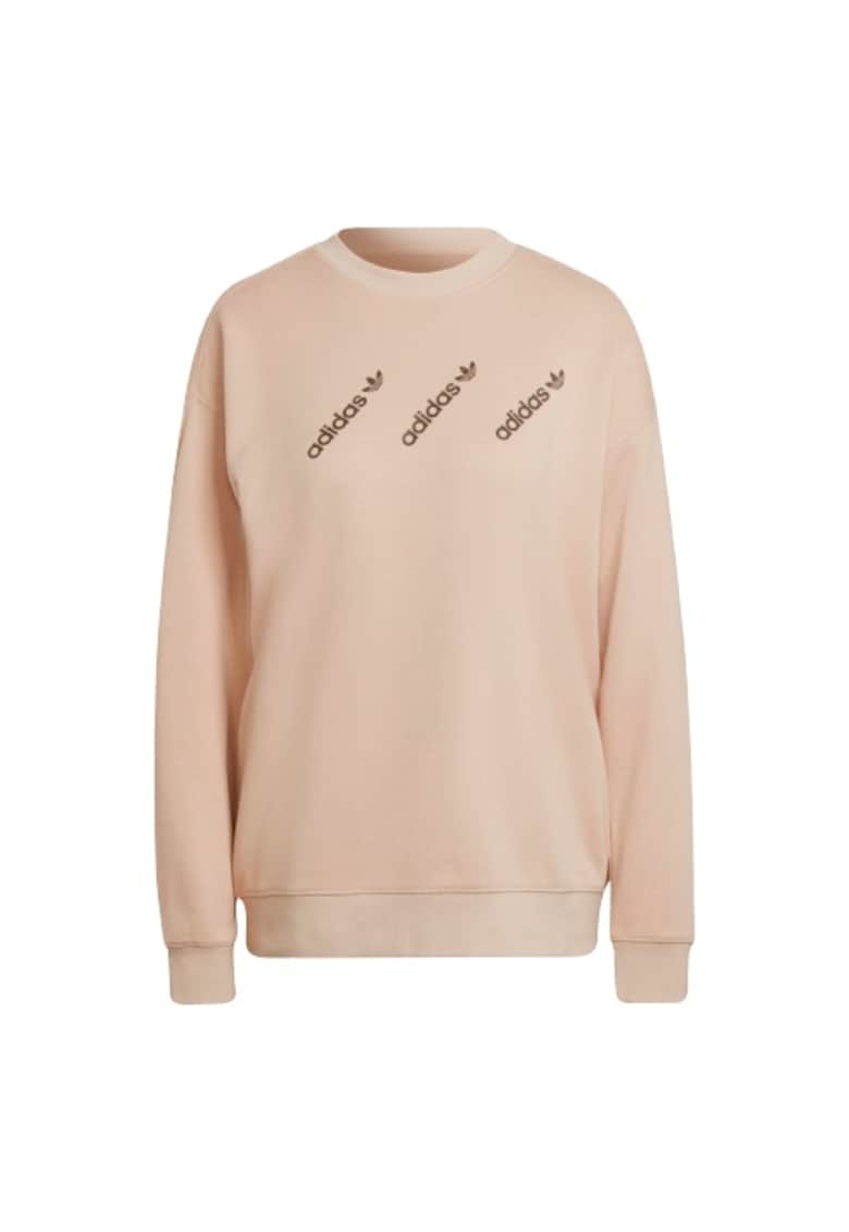 Hanorac dama Crew - Bumbac - Bej