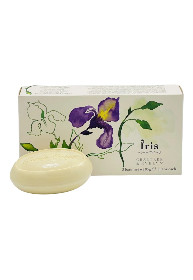 Set 3 sapunuri hidratante Iris - 3 x 85 g