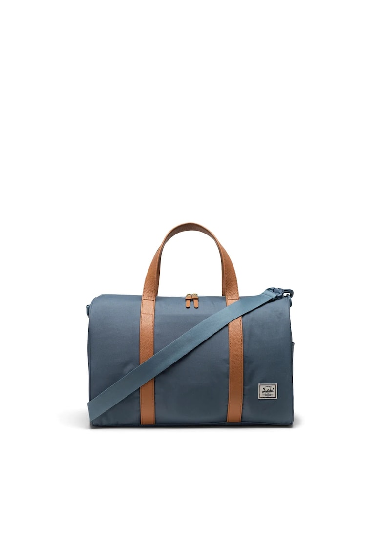 Herschel Geanta de voiaj albastra Novel™ Carry On Duffle Blue Mirage/White Stitch