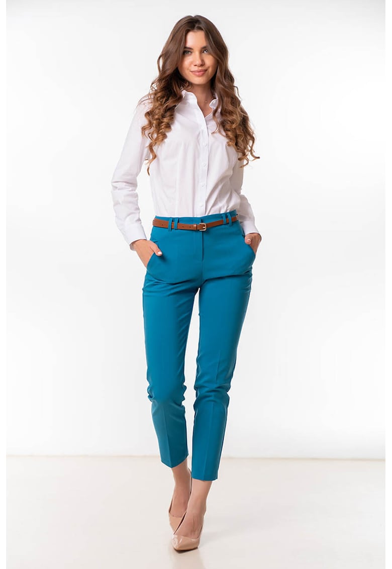 Pantaloni crop de costum Triana