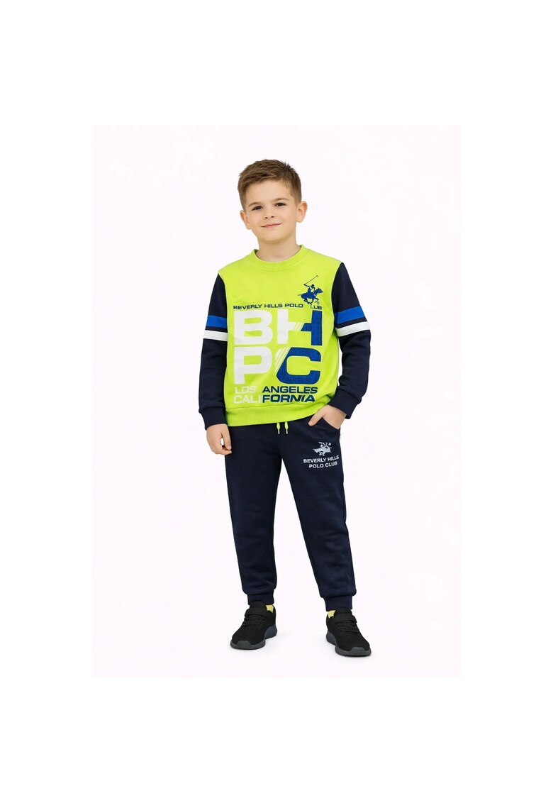 Trening baieti 7655T00008 - Verde lime/Bleumarin