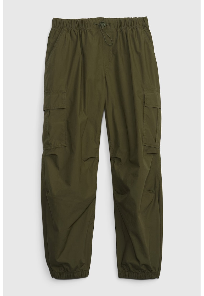 Pantaloni cargo cu snur