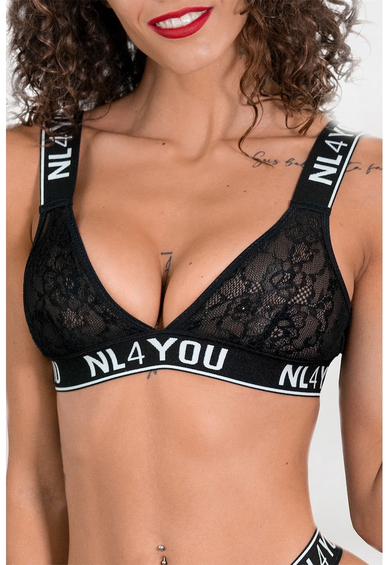 Bustiera triunghiulara de dantela