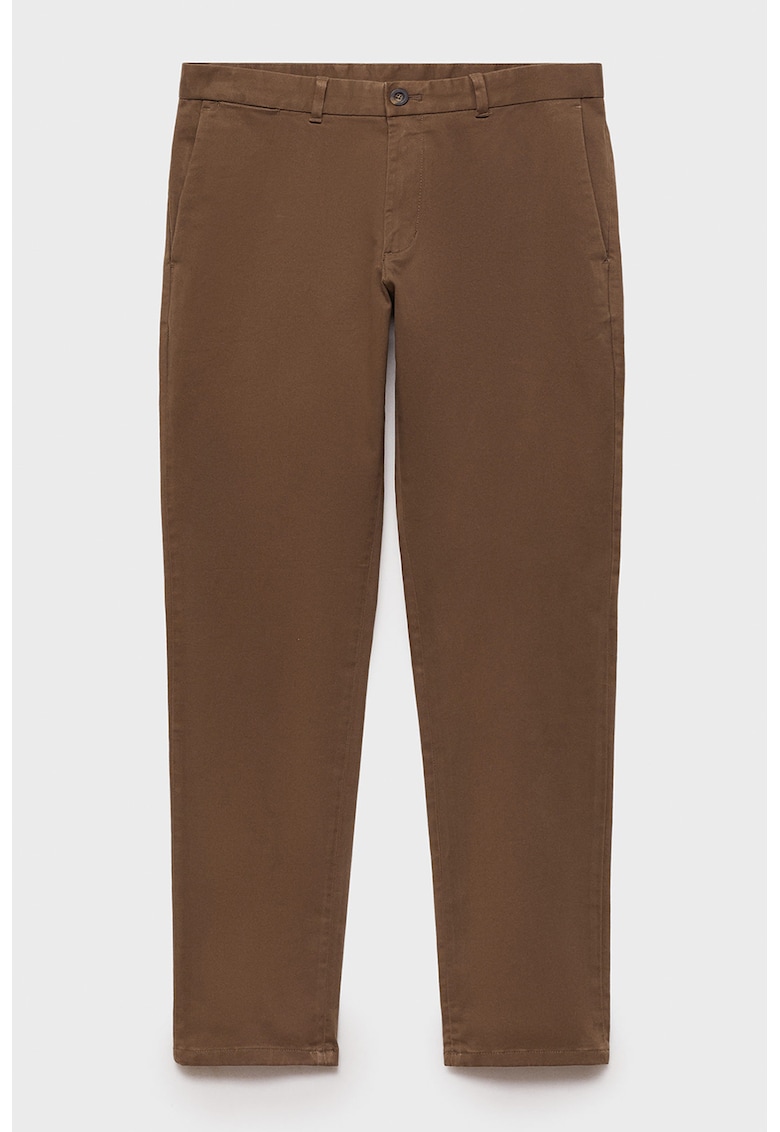 Pantaloni chino slim fit Barna