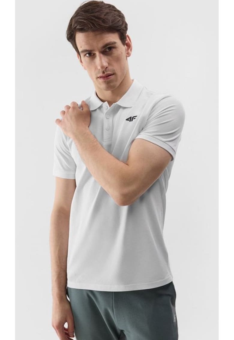 Tricou de barbati - Bumbac - Alb