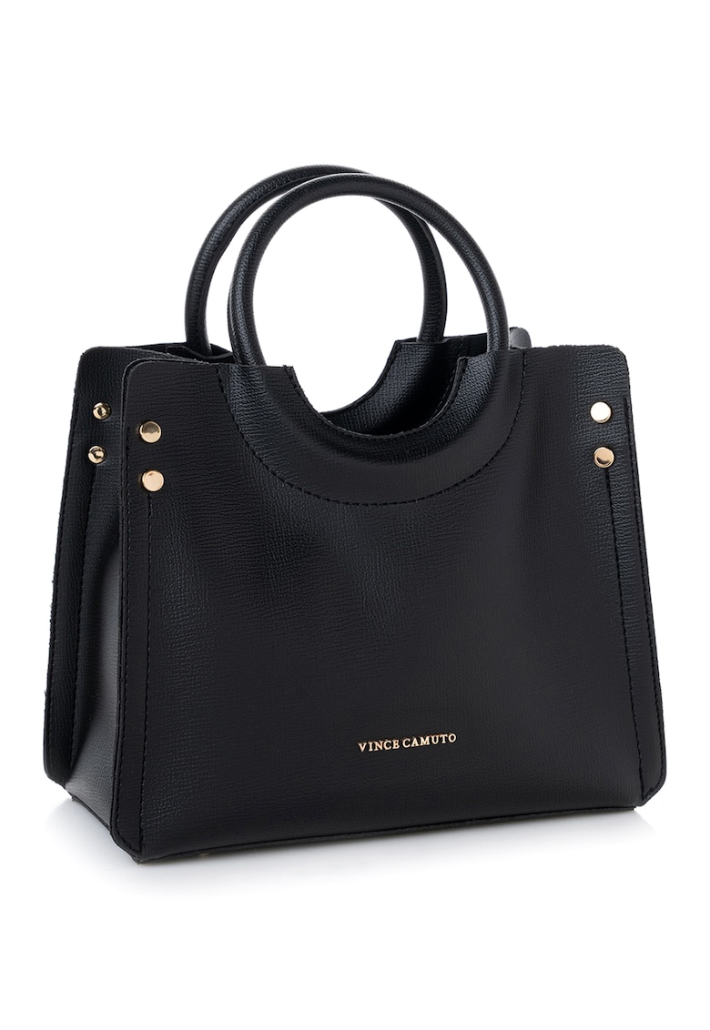 Geanta crossbody din piele ecologica - Negru