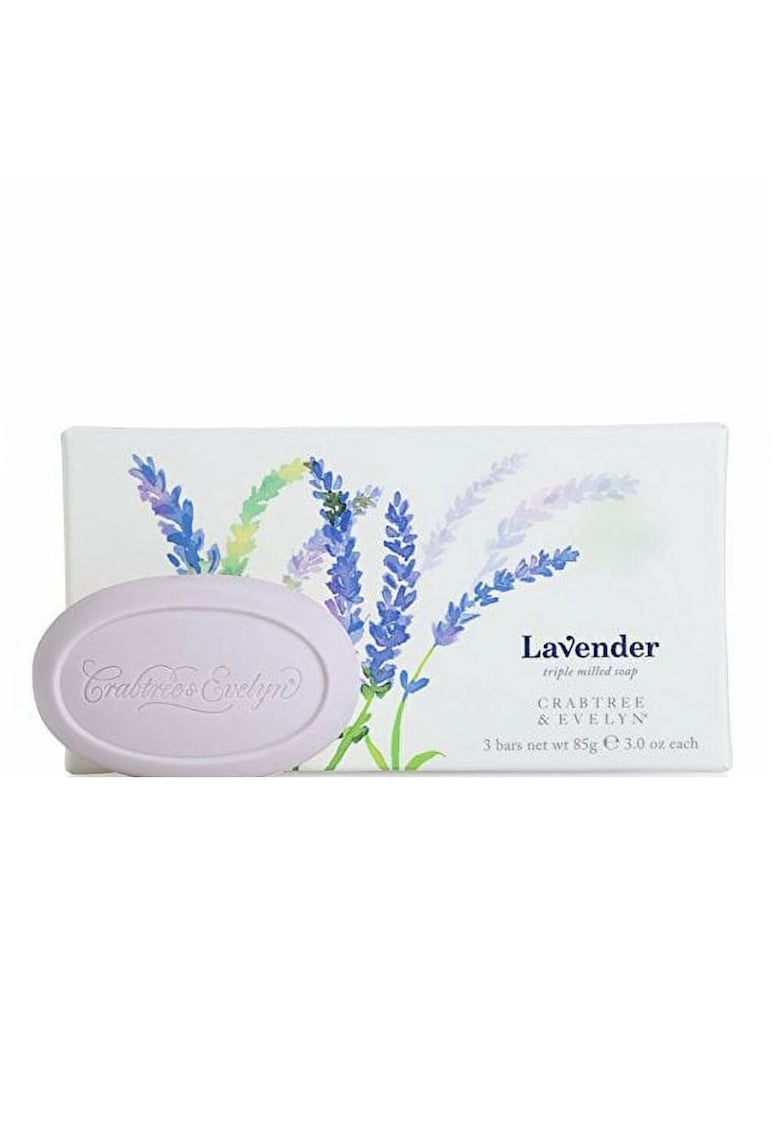 Set 3 sapunuri hidratant Lavander - 3 x 85 g