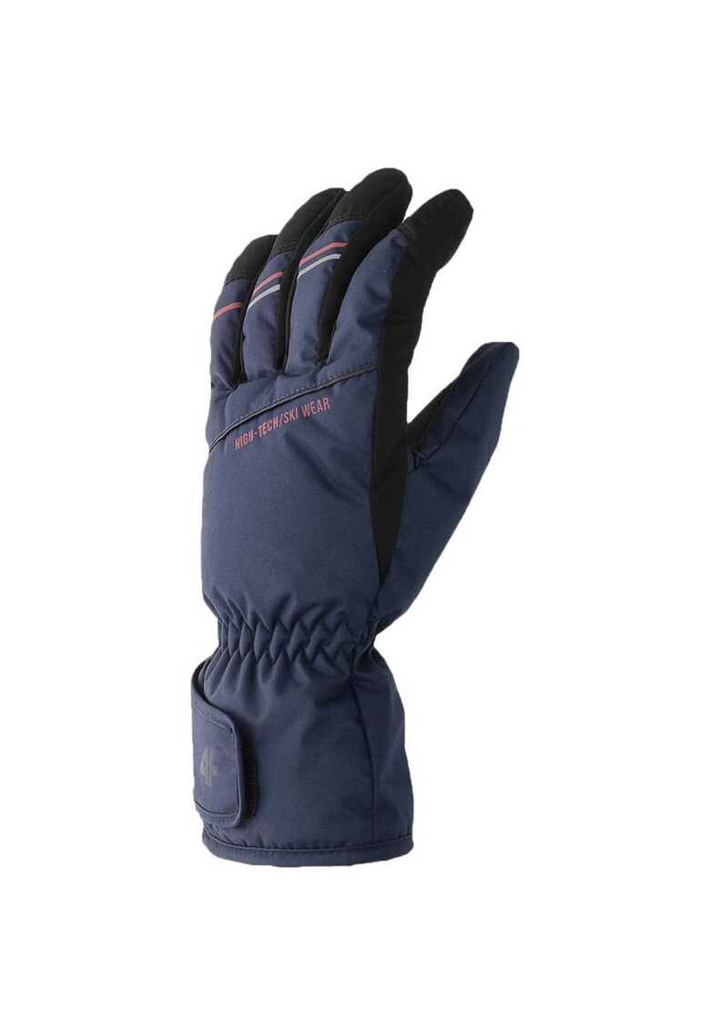 Manusi de schi barbati poliester/poliuretan - bleumarin - reglaj velcro - membrana Neo Dry -