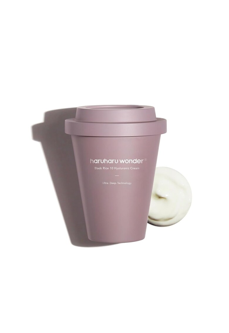 Crema de fata intens hidratanta cu acid hialuronic si extract de orez negru - 90 ml