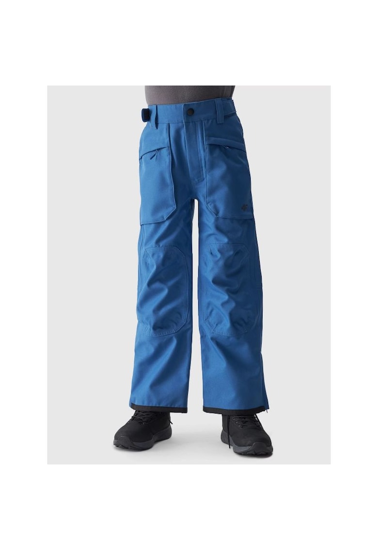 Pantaloni de schi jr - Poliester - Albastru