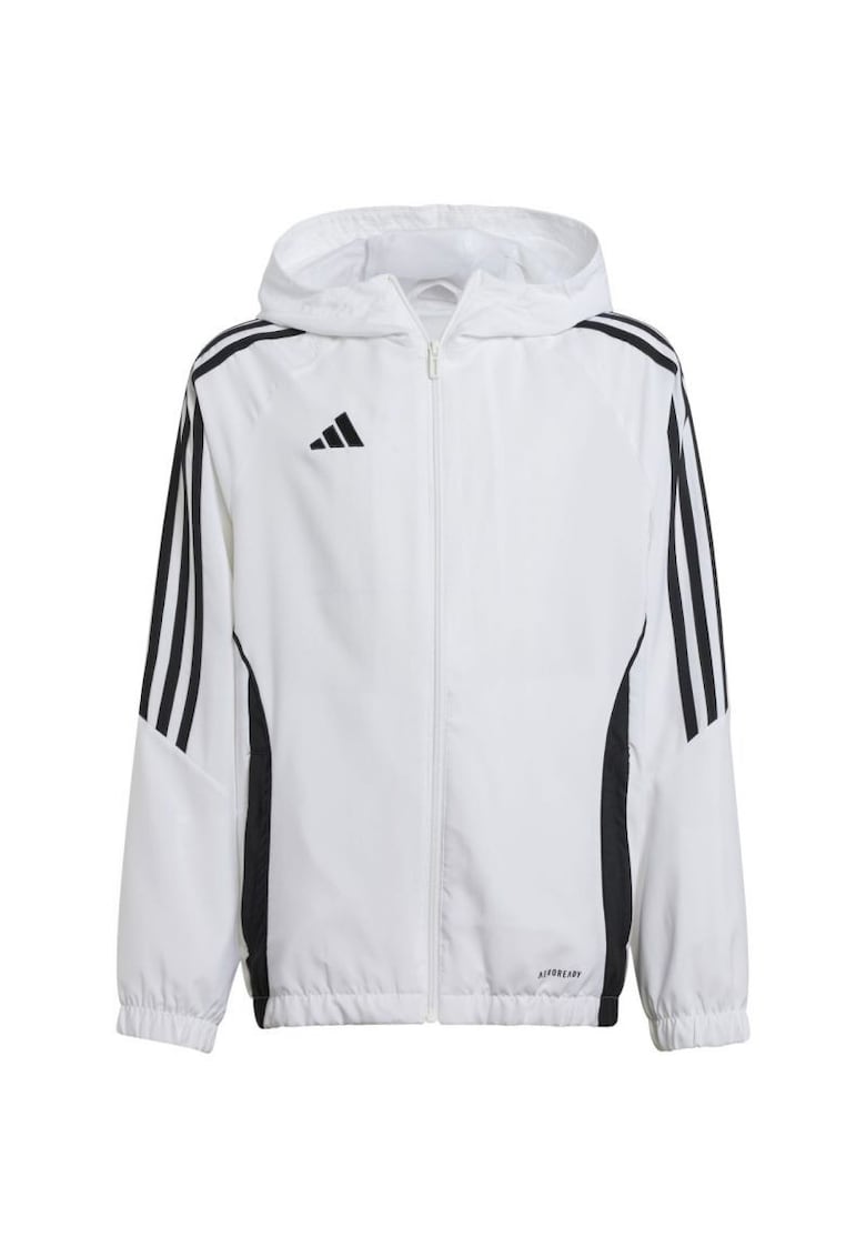 Geaca sport copii - tiro 24 jr - Poliester - Alb