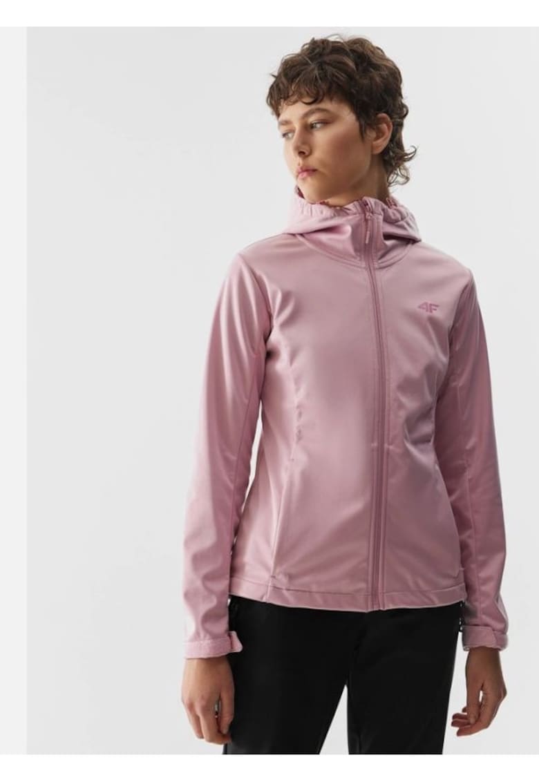 Jacheta dama softshell - Poliester - Roz