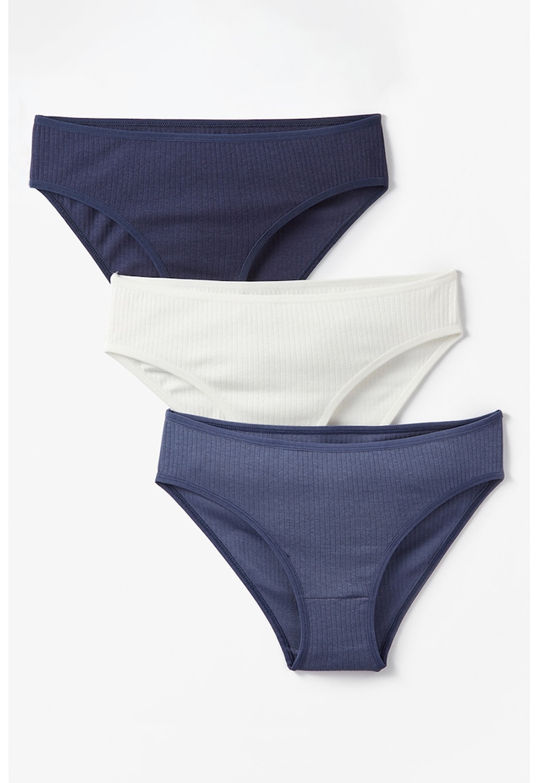 Set de chiloti din amestec de bumbac - 3 perechi