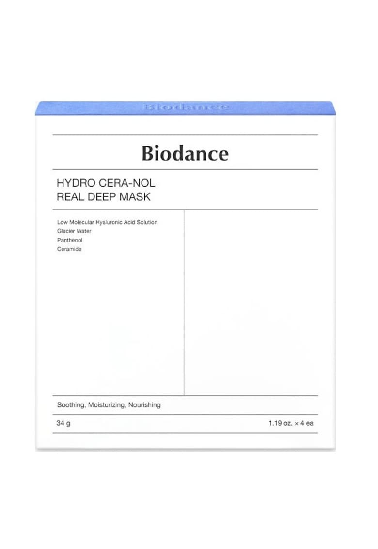 Face mask Hydro Cera-nol (Real Deep Mask) 4 pcs