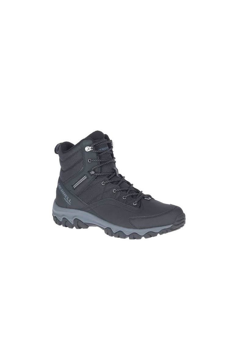Ghete trekking barbati  Thermo Akita Mid - piele naturala - antracit