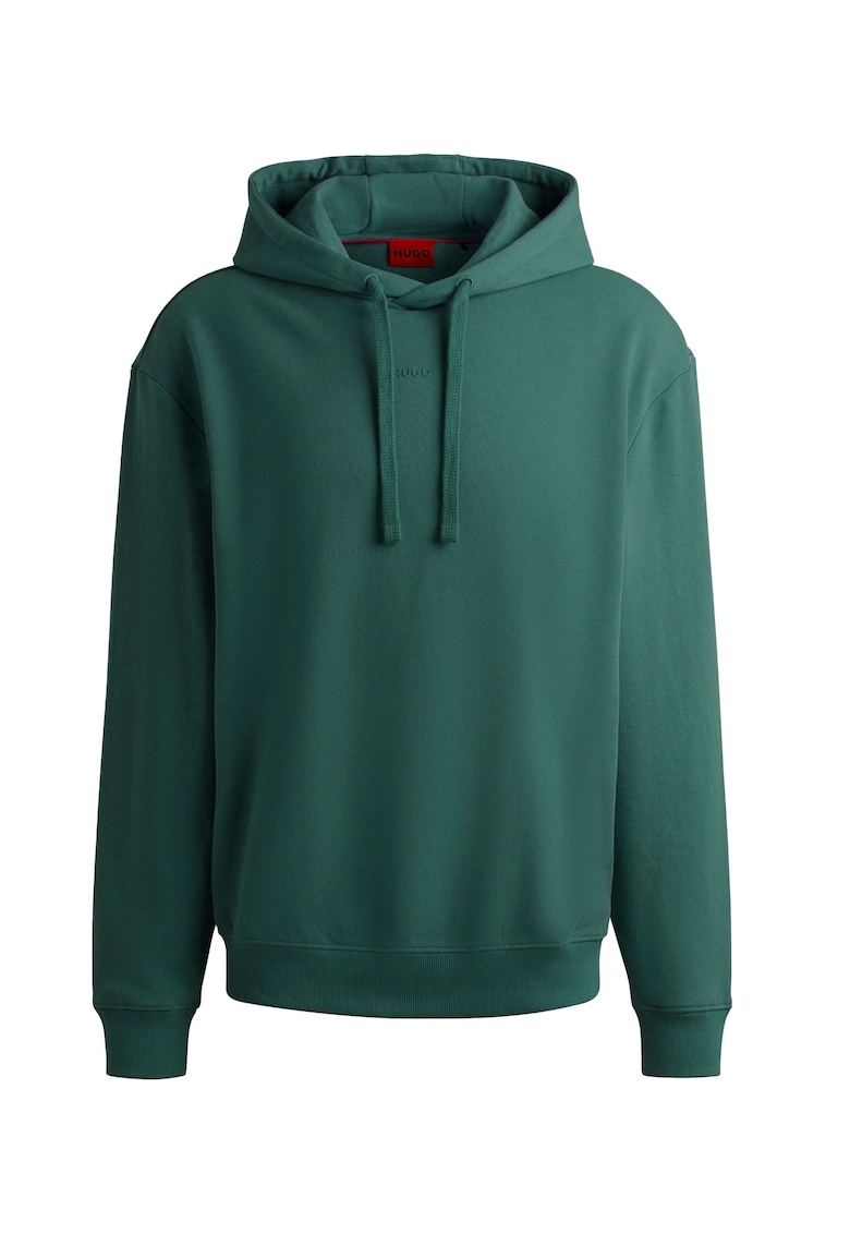 Hanorac cu maneci cazute Dapo - Verde aquamarin