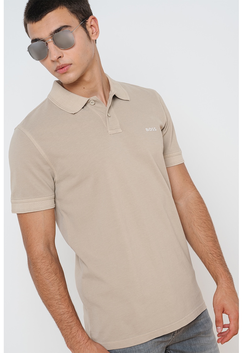 Tricou polo de bumbac pique Prime