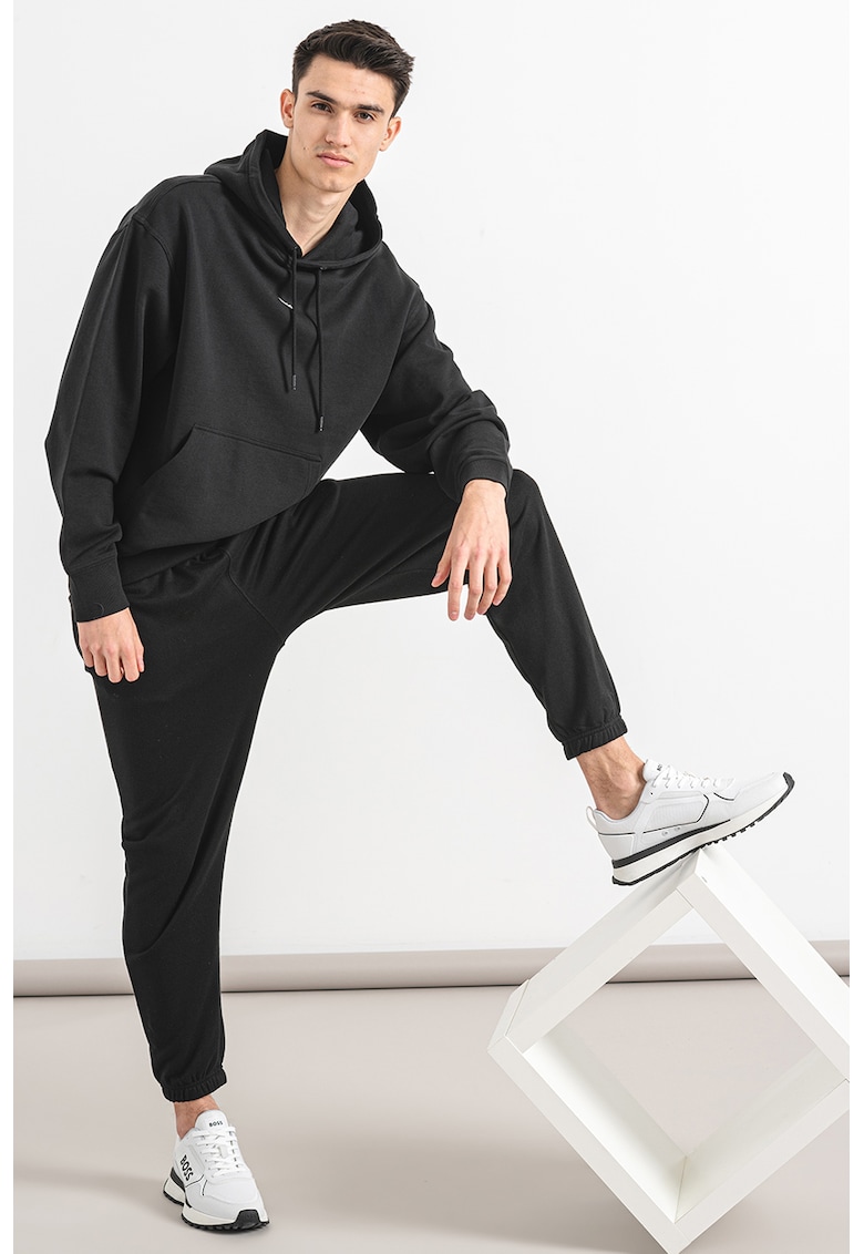 Hanorac din bumbac cu buzunar kangaroo