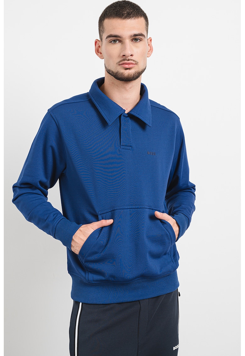 Bluza polo de trening cu logo