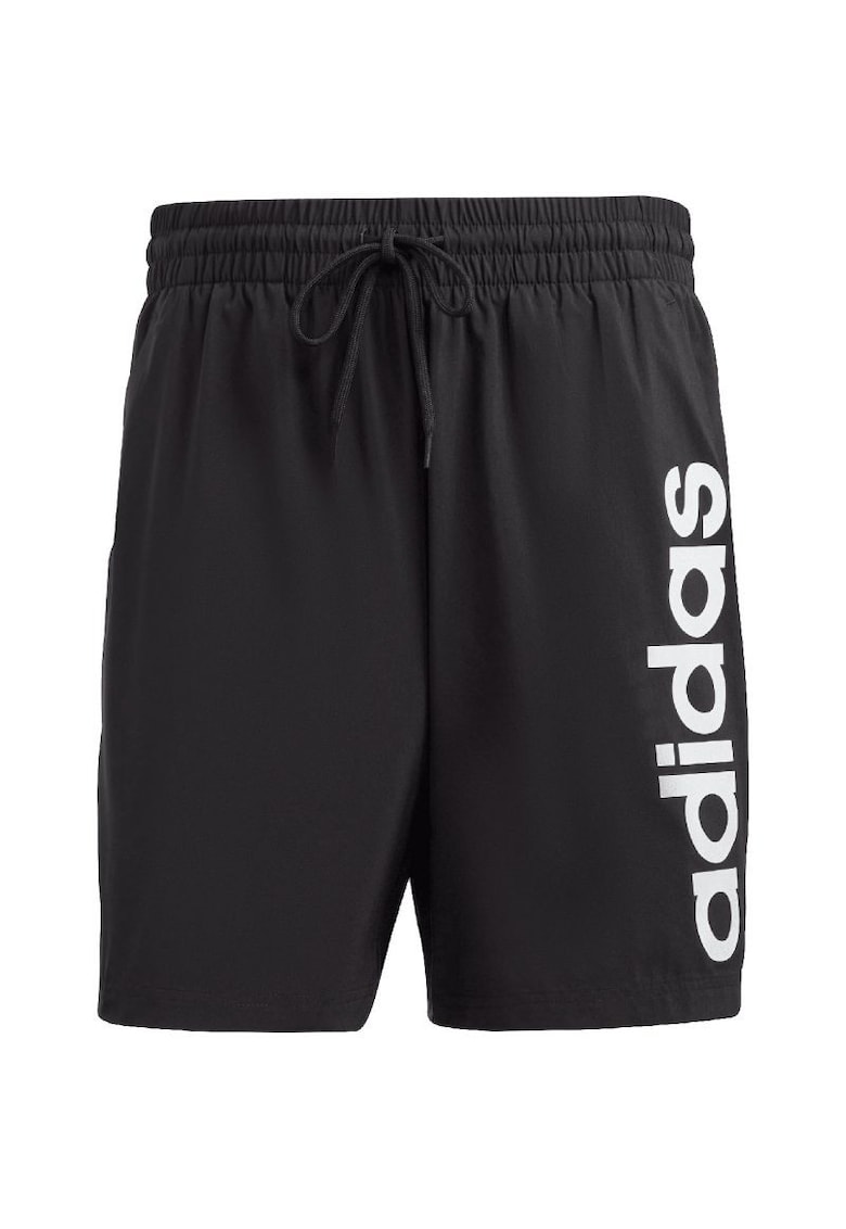 Pantaloni scurti aeroready essentials chelsea linear logo - Poliester - Negru