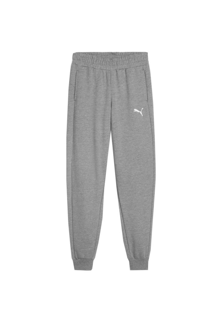 Pantaloni sport copii Team Goal Jr 658601 - Bumbac - gri/argintiu