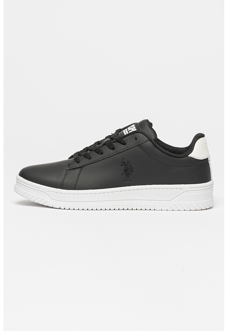 Pantofi sport low-cut de piele