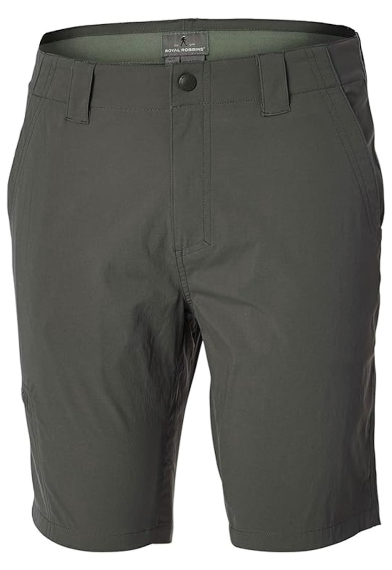 Pantaloni scurti barbati - Nylon - Kaki