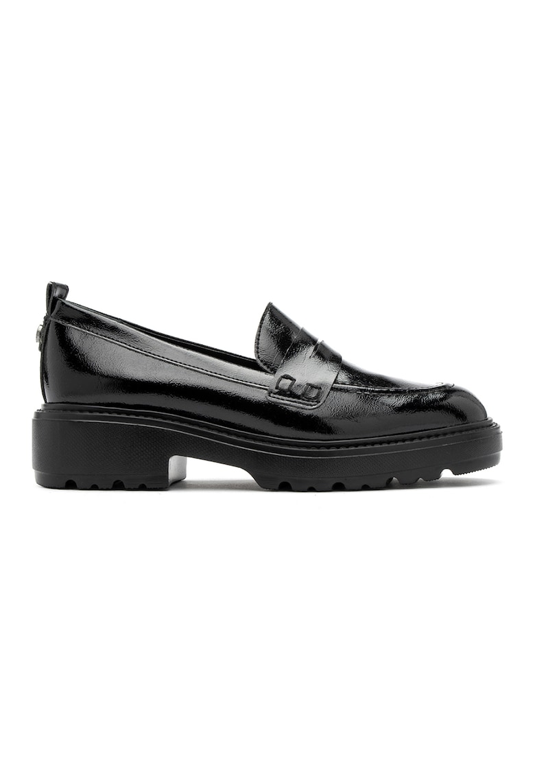 Pantofi loafer de piele ecologica