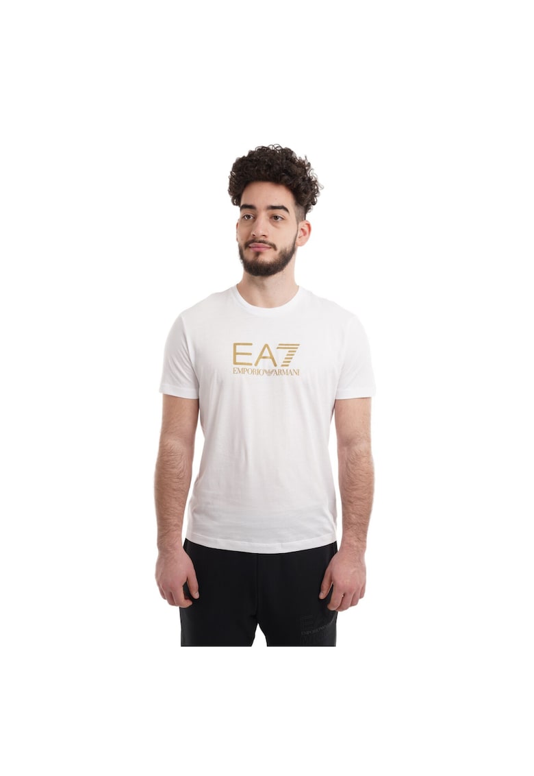 Tricou Emporio Armani  Train Gold Label M Tee SS Pima JS Big Logo 3DPT08PJM9Z01100