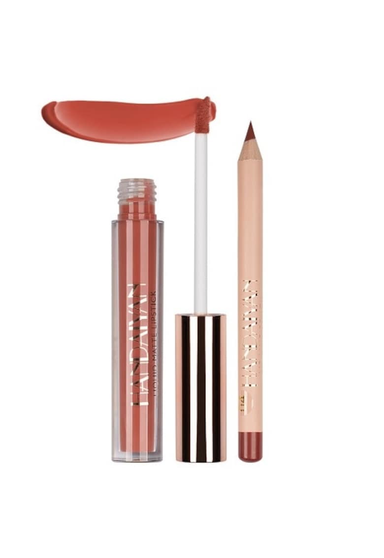 Set ruj si creion de buze -  Lips Kit - Matte - 04 Set ruj si creion de buze -  Lips Kit - Matte - 04