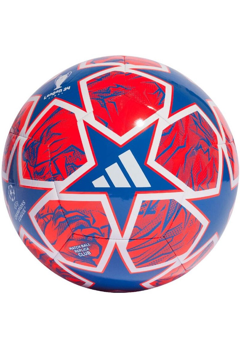 Minge fotbal UCL Club - sintetic - rosu/albastru - marime