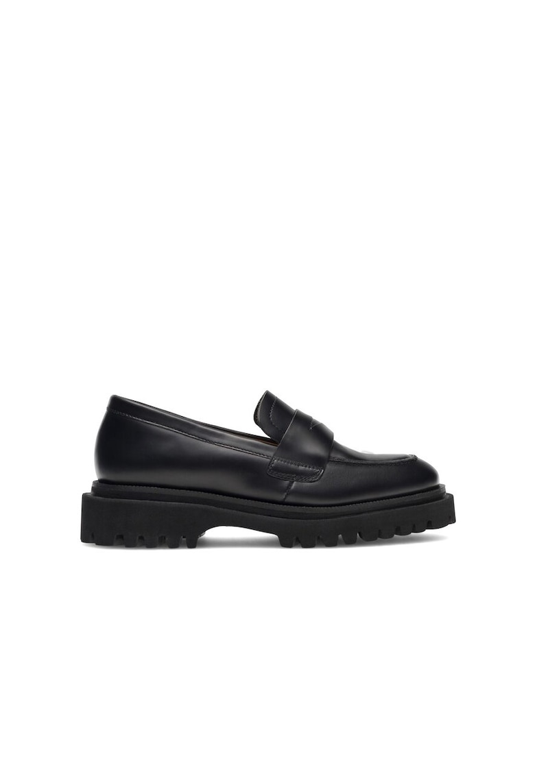 Mocasini dama - 590559 - Piele naturala - Negru -