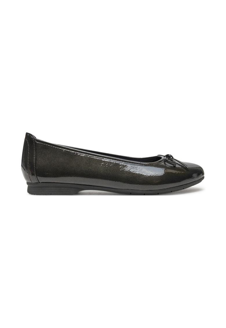 Balerini dama - Jana - 304491 - Piele ecologica - - Gri